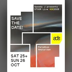 26/10 | Speedy J presents STOOR 